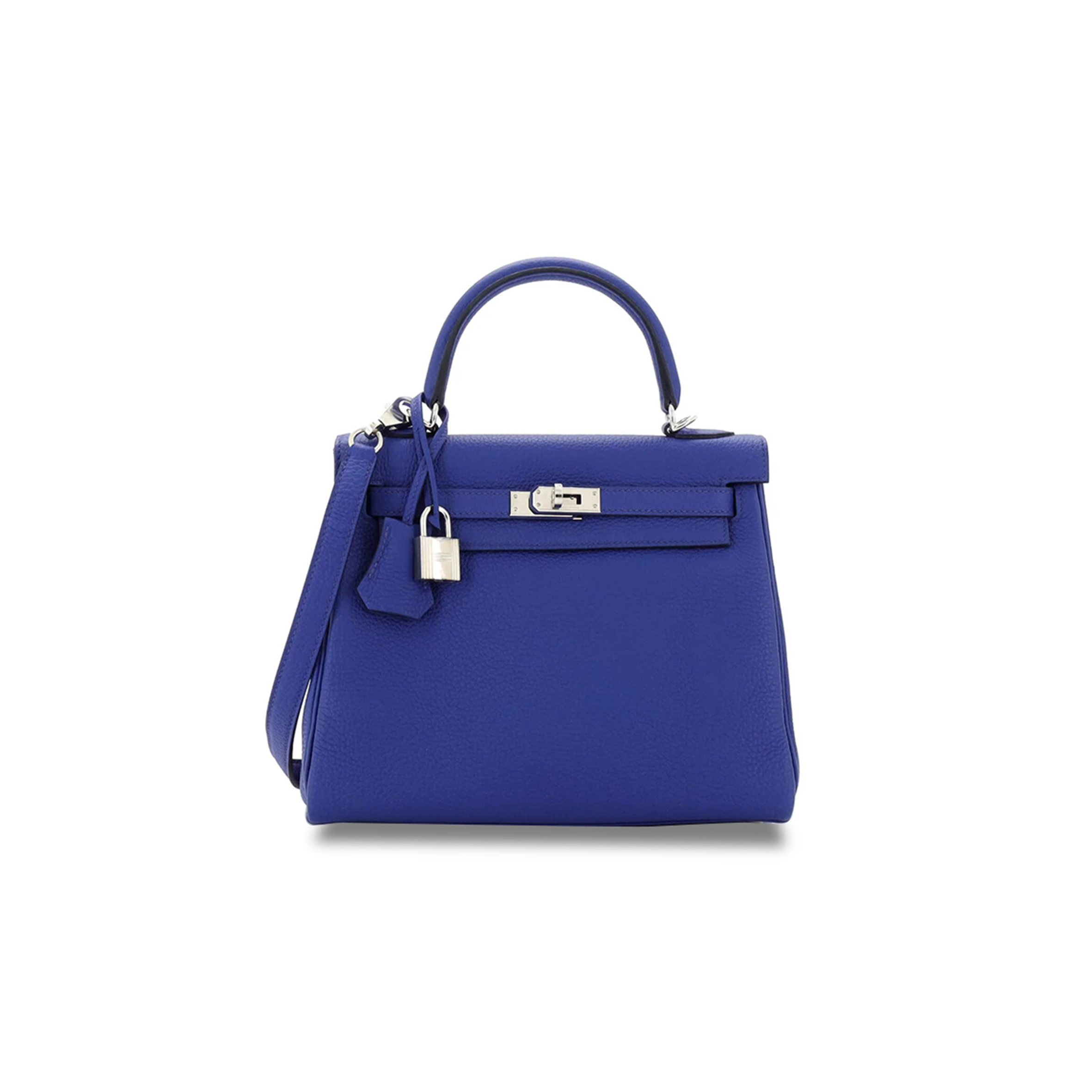 HERMÈS KELLY 25 TOGO WITH PALLADIUM HARDWARE 25 (25*17*7cm)